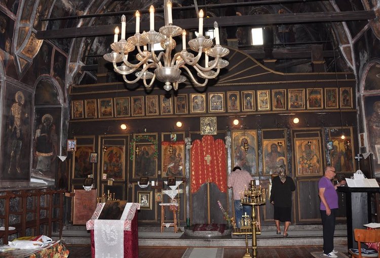 Почетоха Св.Иван Рилски в църквата в Добрич