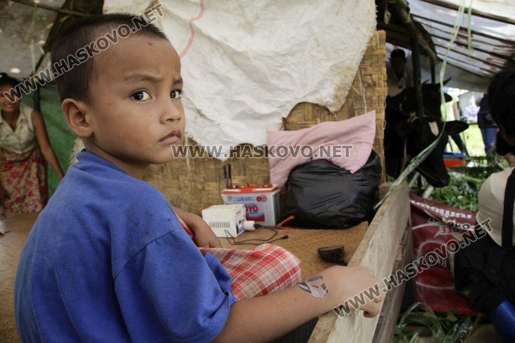 Българска ветеринарна лекарка помага в засегнати от наводненията райони в Мианмар