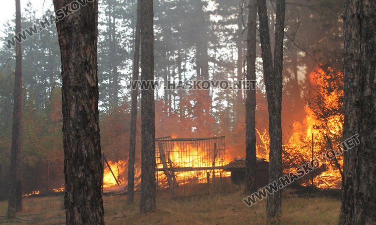 Пожарът край Остър камък потушен (Обновена)