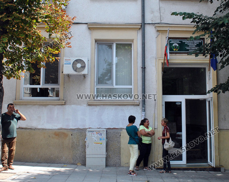 В разгара на горските пожари изпуши и Горското в Хасково