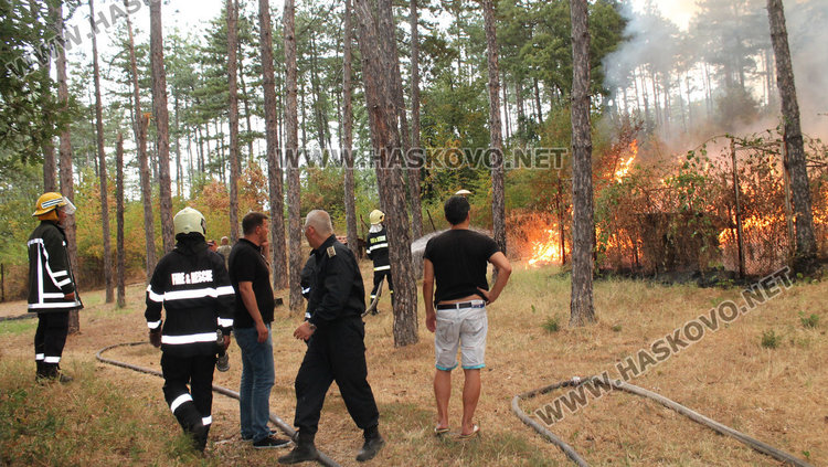 Пожарът край Остър камък потушен (Обновена)