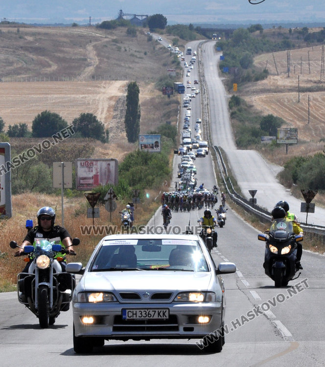 Хасково затапен от две страни заради колоездачната обиколка 
