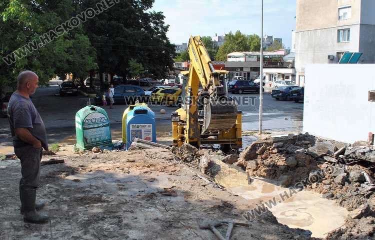 Хиляди в “Орфей” без вода, спука се главен водопровод