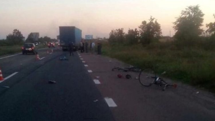 Наш шофьор прегази дете на колело в Украйна