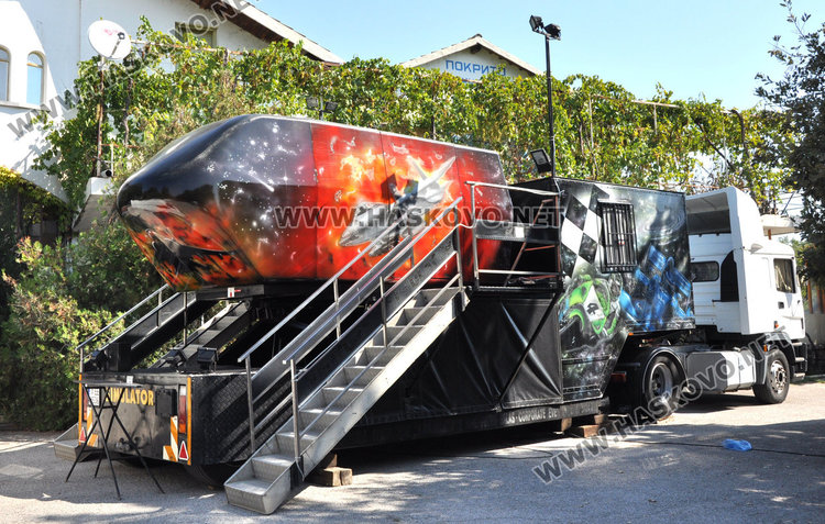 Симулаторът на скоростното влакче 