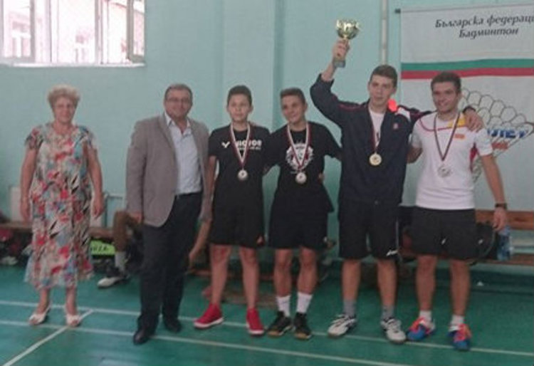 Четирима президенти на федерации по бадминтон бяха на финала на турнира в Първомай