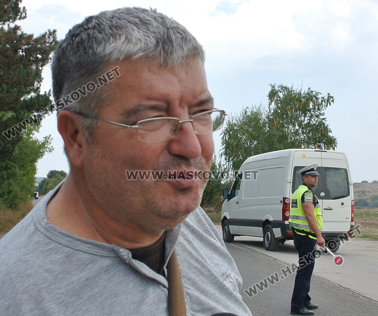 Шофьорът на камиона Ангел Ангелов