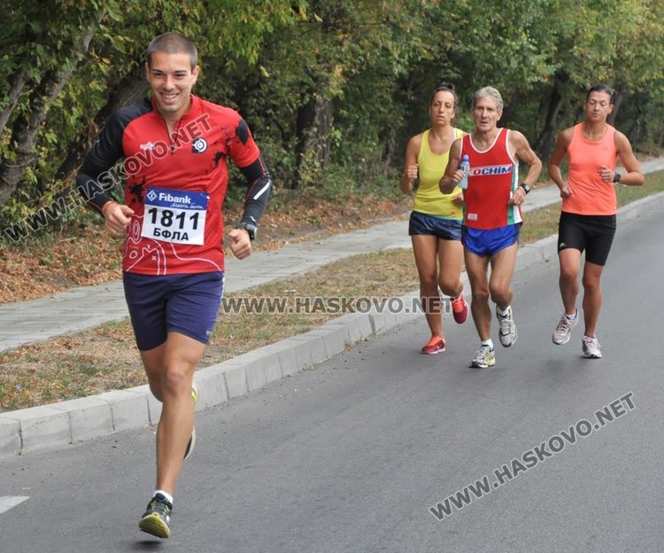 Сред участниците от Димитровград бе и дългогодишният маратонец Серьожа Кючуков