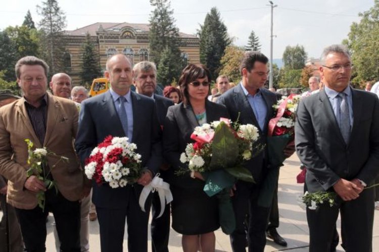 Ген. Радев почете 9-ти септември и призова за помирение