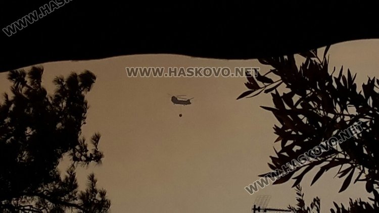 Голям пожар на Тасос