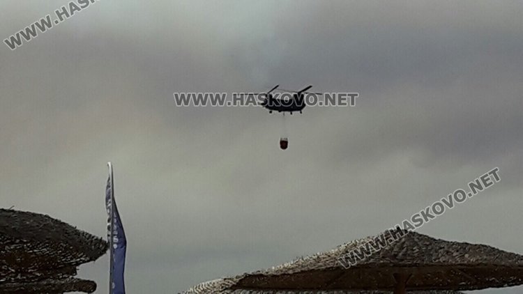 Голям пожар на Тасос