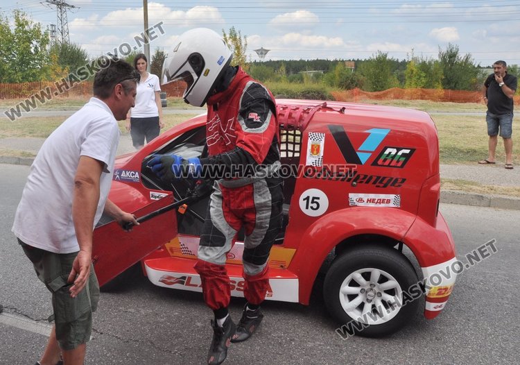 Калин Стефанов от Велико Търново  е първият носител във Volki car на „Купата на Хасково”