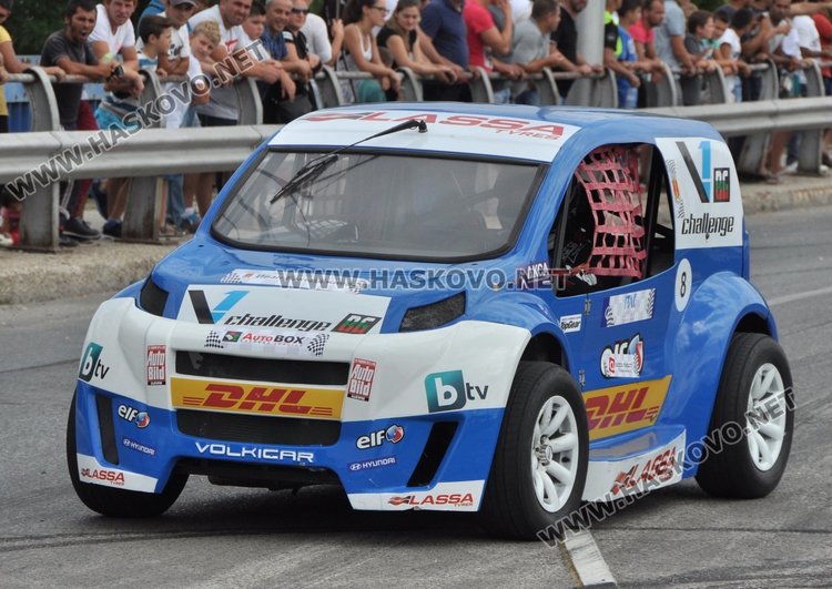 Калин Стефанов от Велико Търново  е първият носител във Volki car на „Купата на Хасково”
