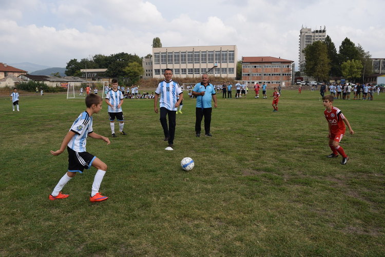 Първи удар по топката