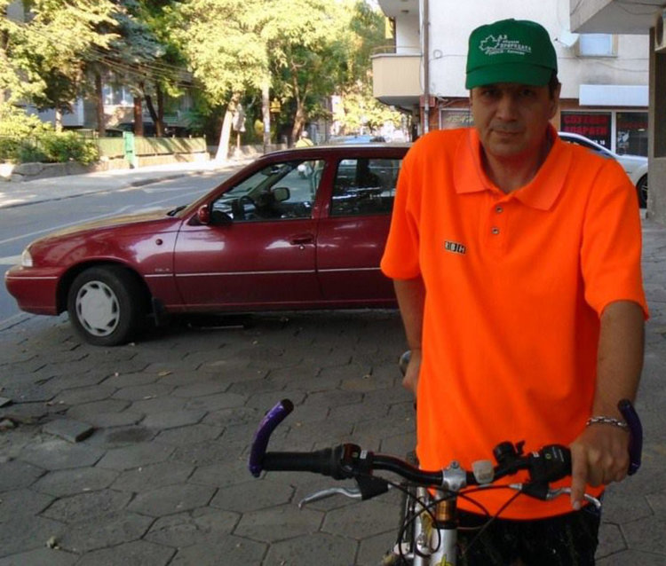 Екоинспектори на работа с колела в седмицата на мобилността