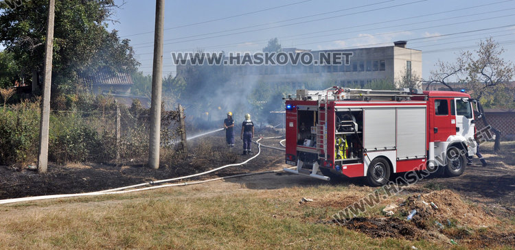 купчината боклук, откъдето е тръгнал огънят 