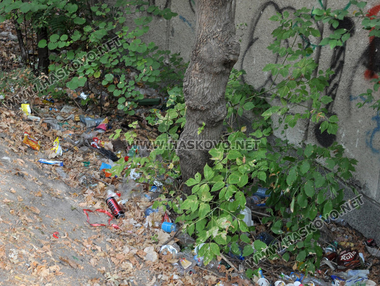 Градски парк се превърна в бунище, наемателят аут