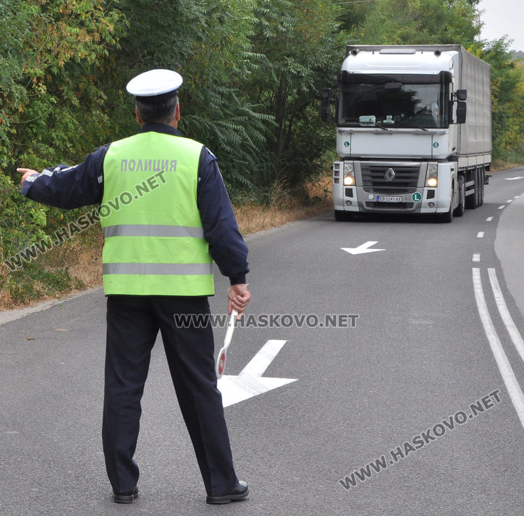 Отклоняват тировете край Хасково на 5-ти километър