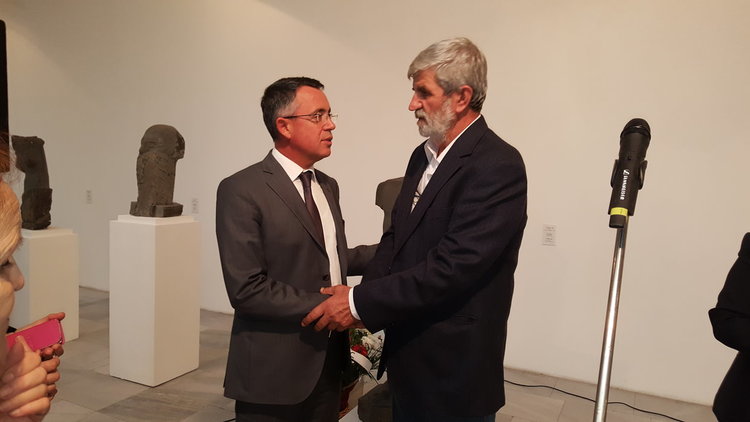 Големият скулптор Зиятин Нуриев представи първата си ретроспективна изложба в столицата