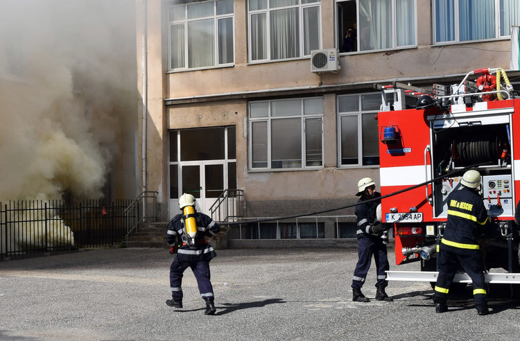 Гасене на пожара