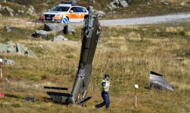 В Алпите се разби военен хеликоптер