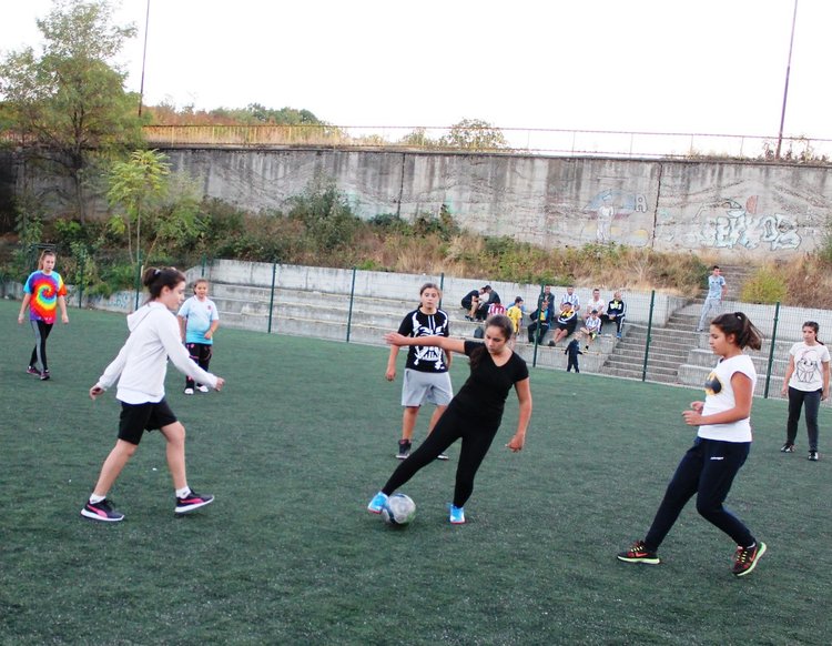 Девойките на „Арда 1924” тренират неуморно