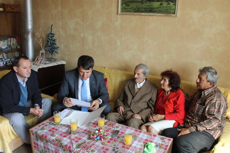 Ресми Мурад уважи 90-годишния юбилей на заслужилия учител, журналист и писател Георги Дамянов