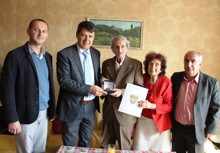 Ресми Мурад уважи 90-годишния юбилей на заслужилия учител, журналист и писател Георги Дамянов