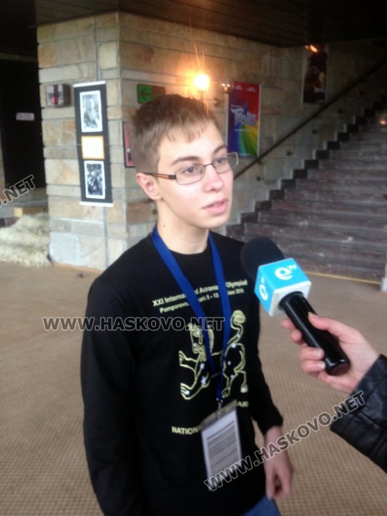 Десетокласникът от Бургас ще участва в Олимпиадата за последен път