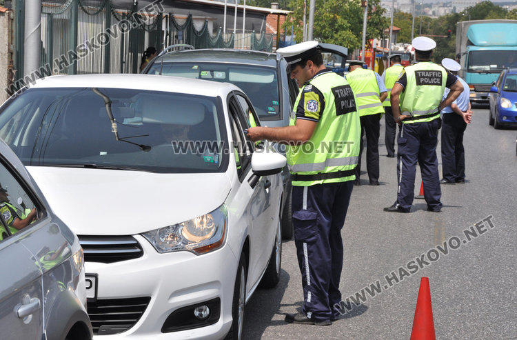 КАТ-Хасково за 2 дни: 180 проверени коли, 57 нарушения
