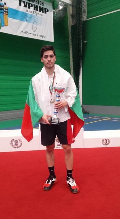 Триумф за хасковския бадминтон,  Дани Николов с две титли от  Откритото първенство на България