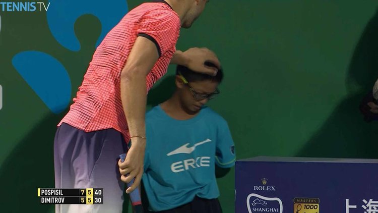 Как Григор Димитров отново спечели аплодисменти с жеста си (видео)