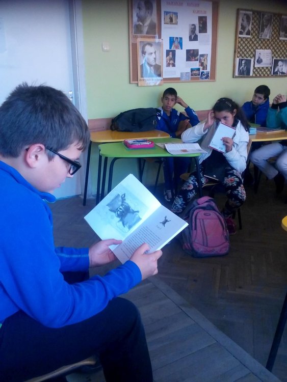 Седмицата на четенето в ОУ "П.Славейков" провокира интереса към книгите