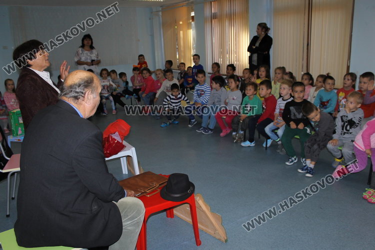 В градина "Радост" отбелязаха седмицата на четенето