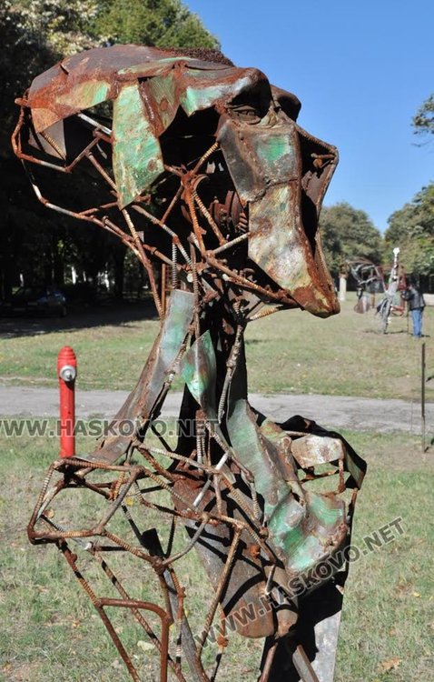 Шест нови творби допълниха алеята от метални скулптури в парк "Марица"