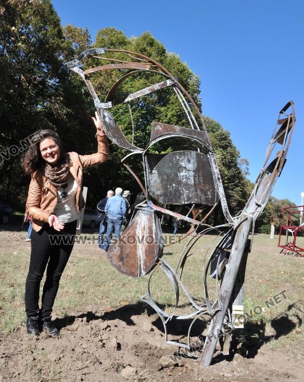 Шест нови творби допълниха алеята от метални скулптури в парк "Марица"