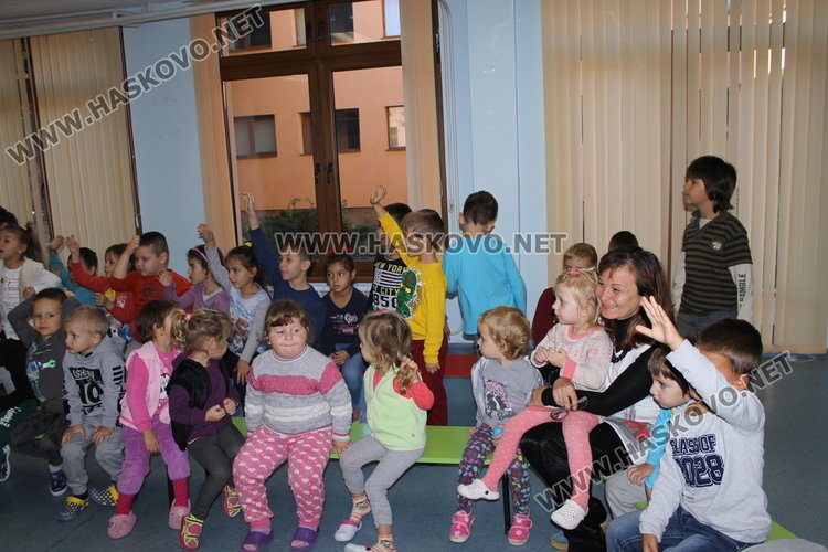 В градина "Радост" отбелязаха седмицата на четенето