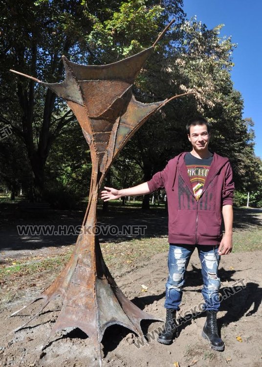 Шест нови творби допълниха алеята от метални скулптури в парк "Марица"