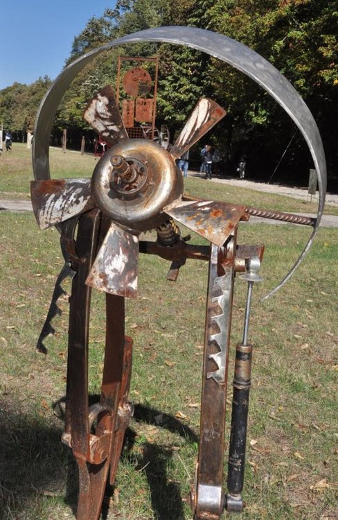 Шест нови творби допълниха алеята от метални скулптури в парк "Марица"