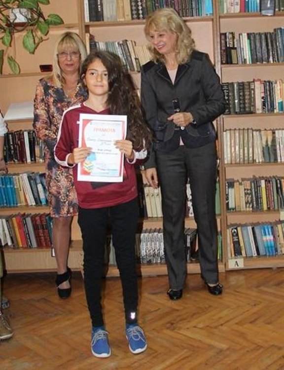 Наградиха най- активните алековци в седмицата на четенето