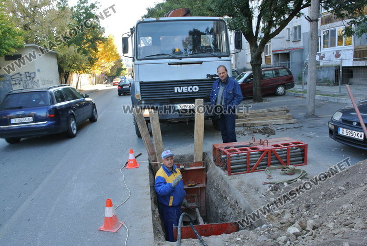Прекарват газопровод по ул. “Дунав”, движението в едната лента