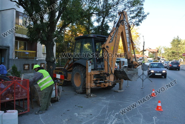 Прекарват газопровод по ул. “Дунав”, движението в едната лента