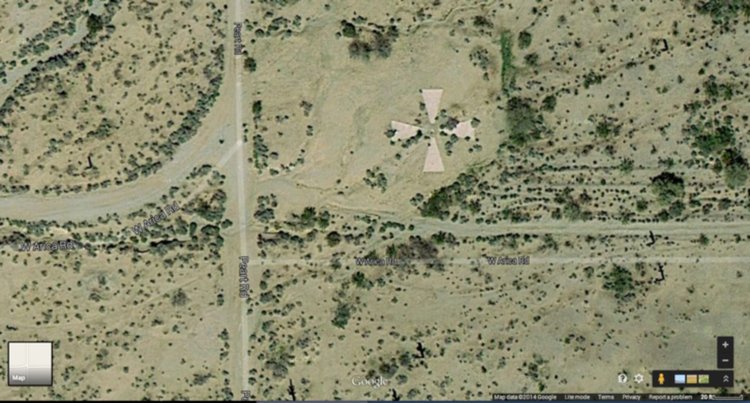 Мистерията на белите кръстове в пустинята