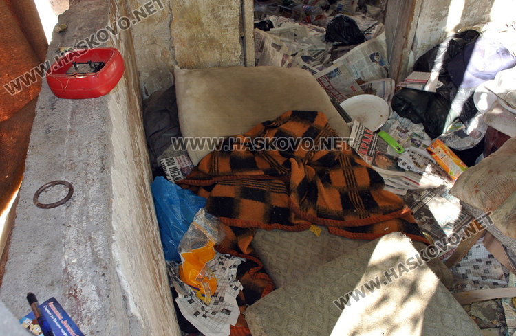 Хасковски бездомници посрещат зимата в басейн