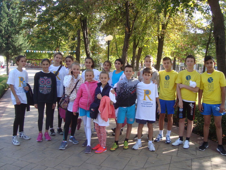 Доминация на учениците на Марияна Бозакова на традиционния шосеен пробег в Нова Загора