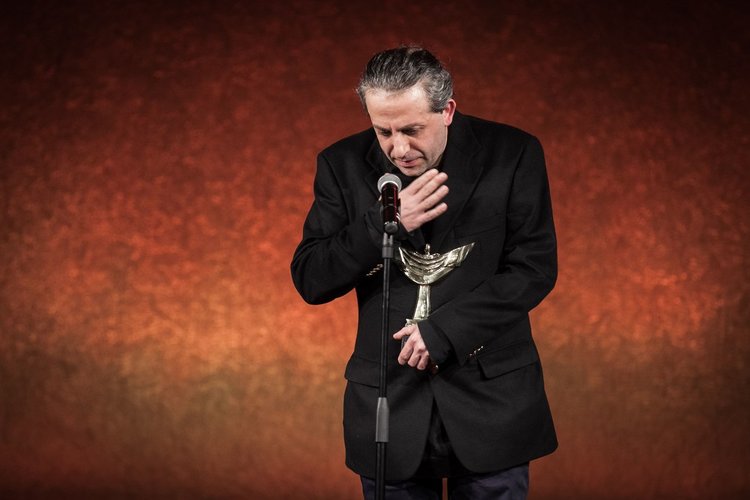 Мариус Куркински взе наградата за цялостният му актьорски принос към театралната форма Моноспектакъл -“Любимец 13 - Моно“