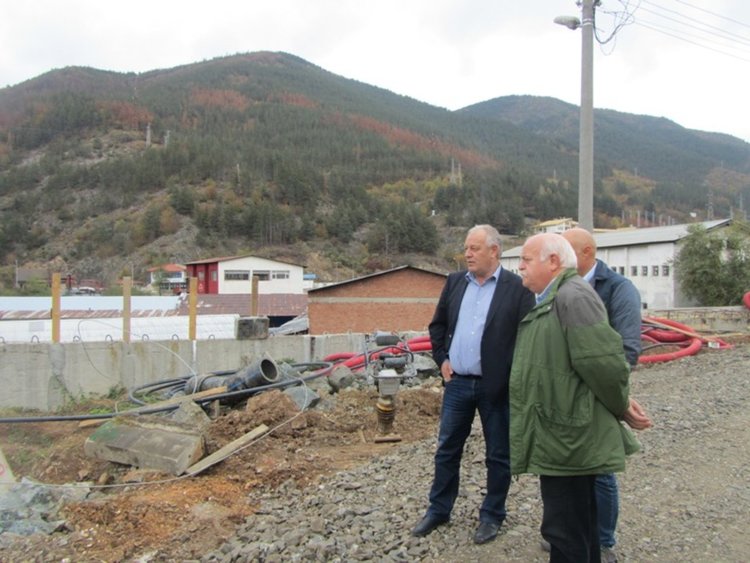 Обходният път на Смолян се строи ударно, от АПИ  направиха инспекция