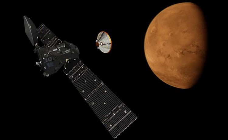 Eвропейски робот се спуска днес на Марс (видео)
