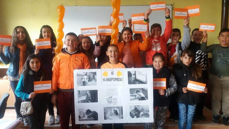 Учениците от Миладиново: „Не на кибертормоза!“