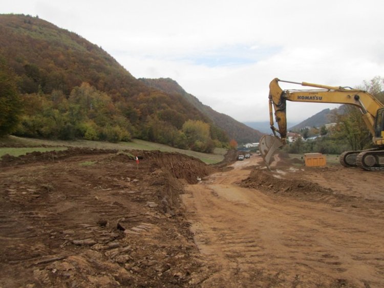 Обходният път на Смолян се строи ударно, от АПИ  направиха инспекция
